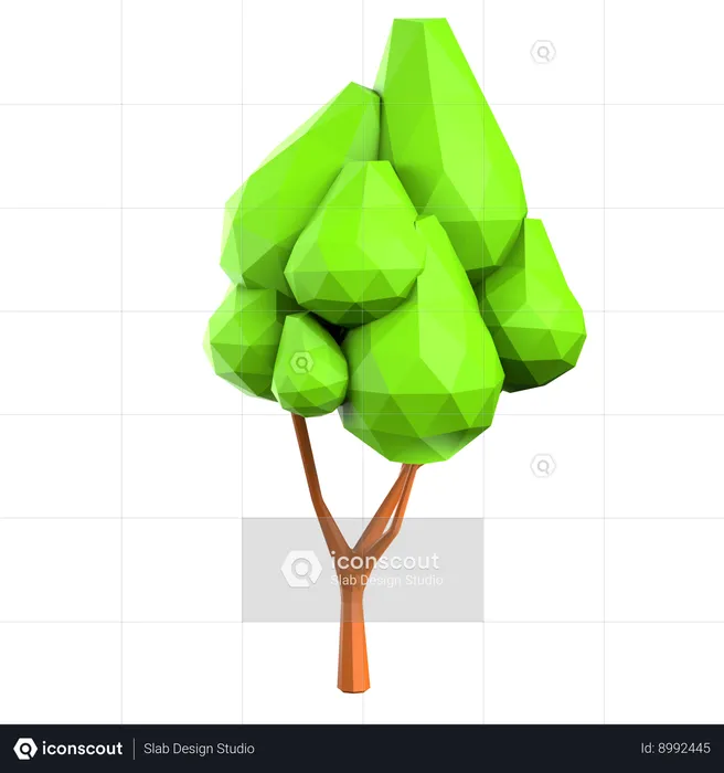 Trees  3D Icon