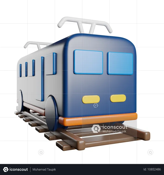 Tren  3D Icon