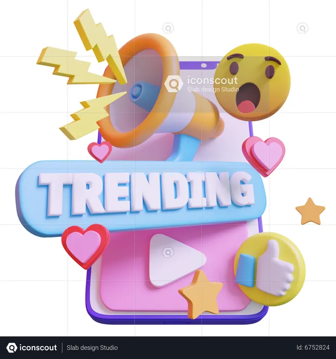 Trending  3D Illustration