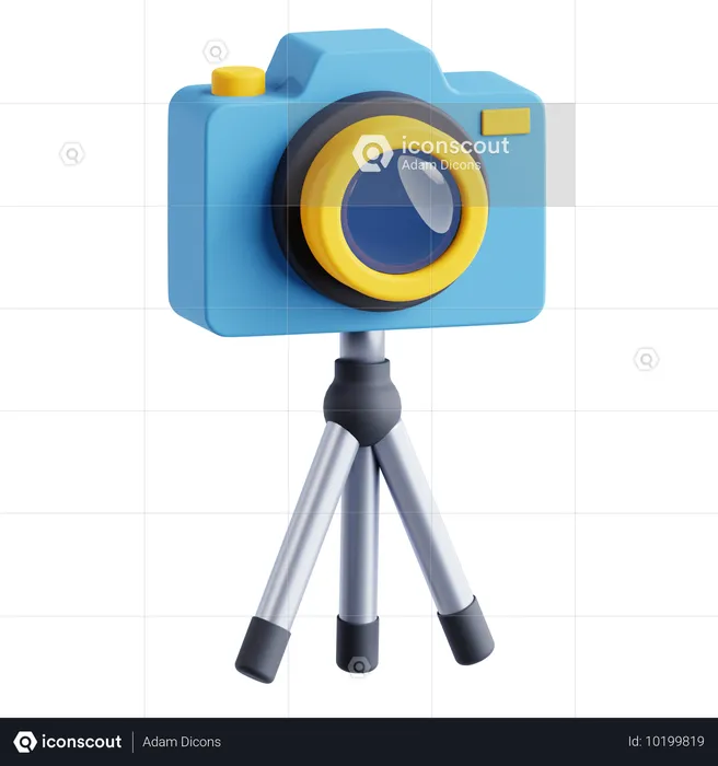 Trépied caméra  3D Icon