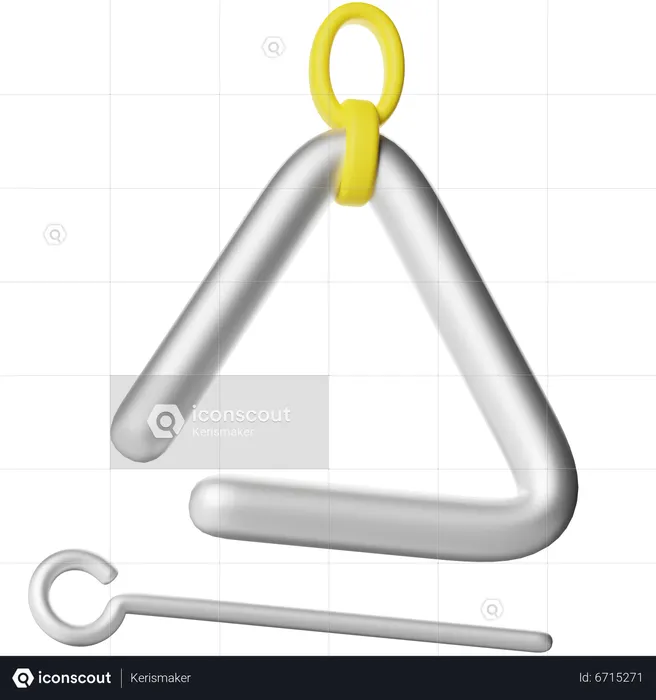 Triangle  3D Icon