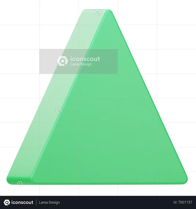 Triangle  3D Icon