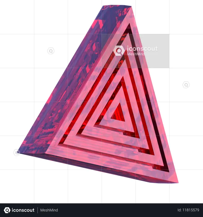 Triangle Maze  3D Icon