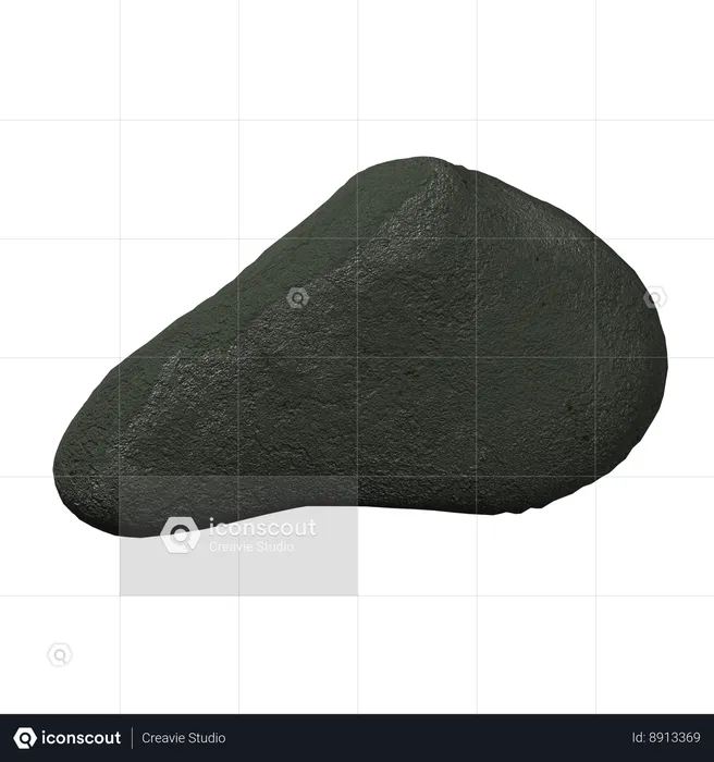 Triangle Stone  3D Icon