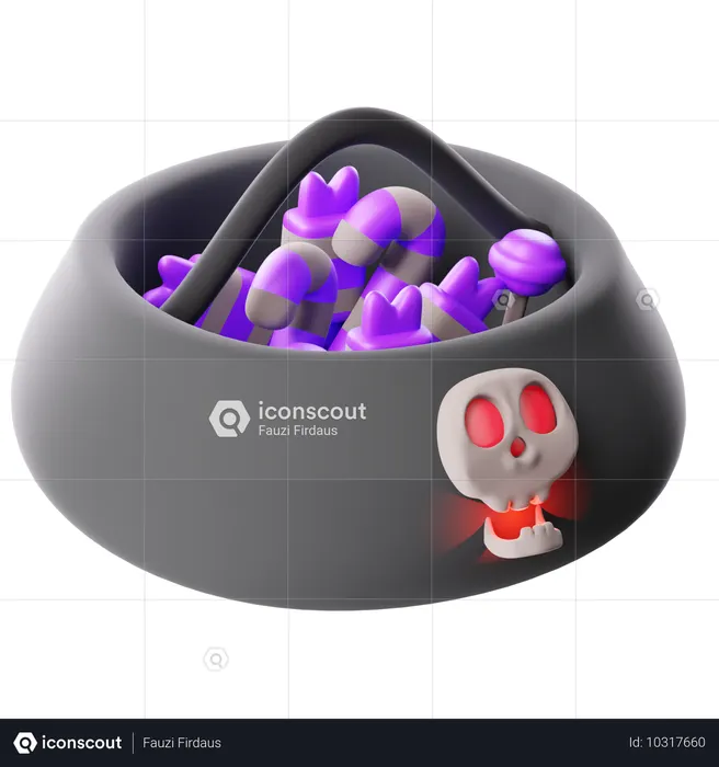트릭 오어 트리트  3D Icon