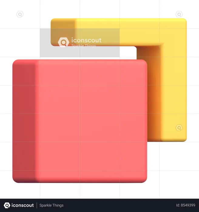Trim Object  3D Icon