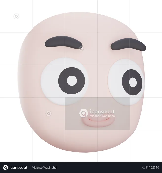 Triste Emoji 3D Icon