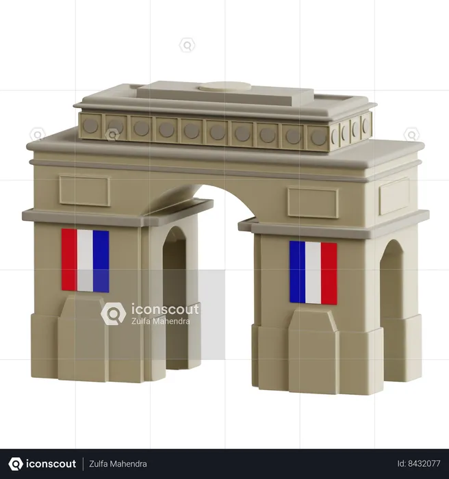 Triumphal Arch  3D Icon
