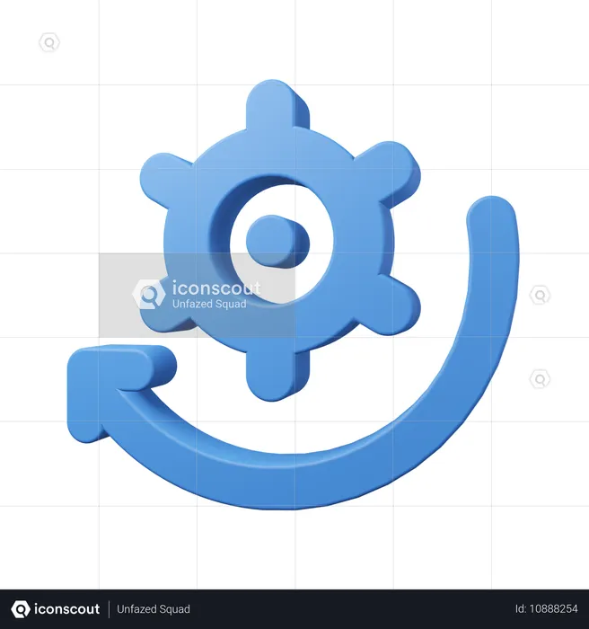 Intercâmbio  3D Icon