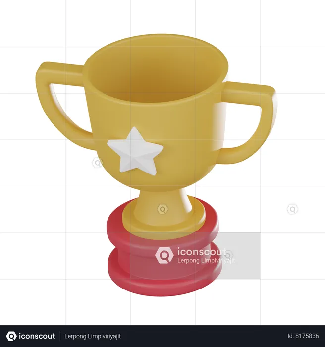 Trofeo  3D Icon