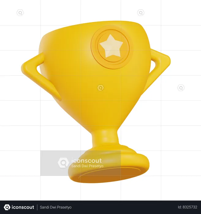 Trofeo  3D Icon