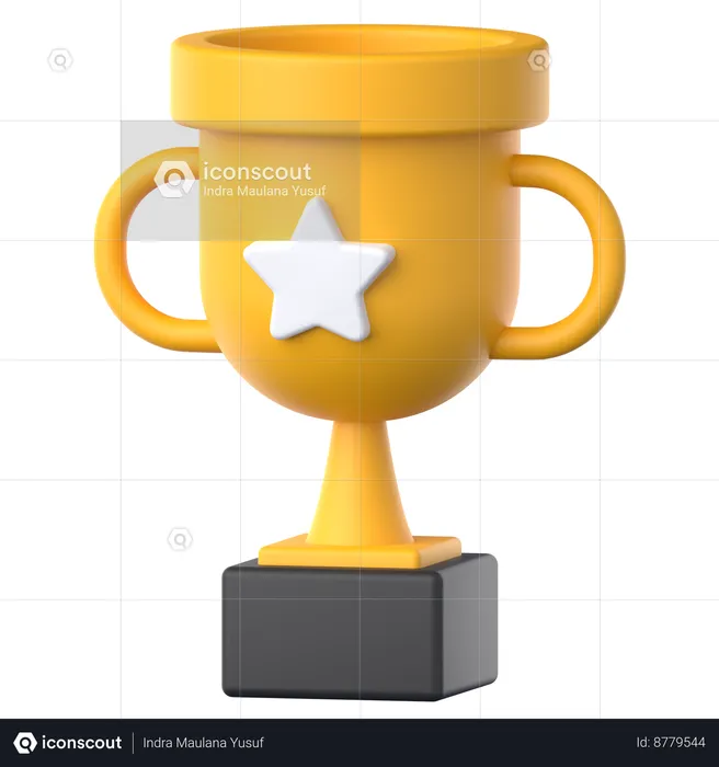 Trofeo  3D Icon