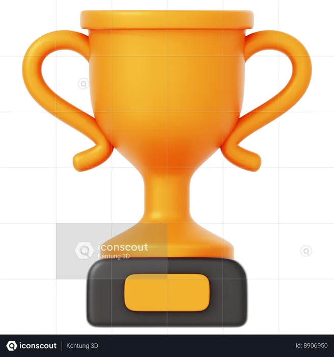 Trofeo  3D Icon