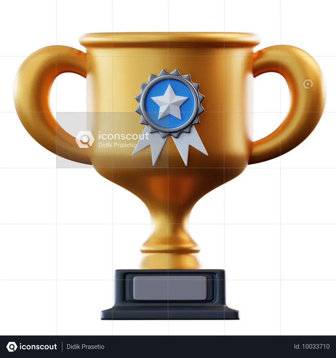 Trofeo  3D Icon