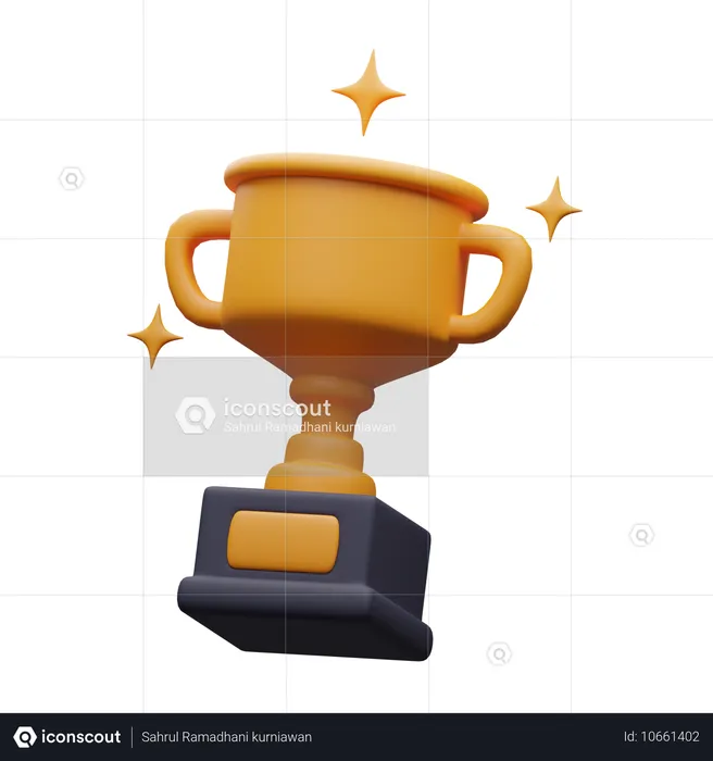 Trofeo  3D Icon