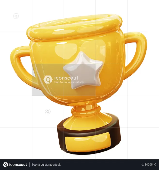 Trofeo  3D Icon