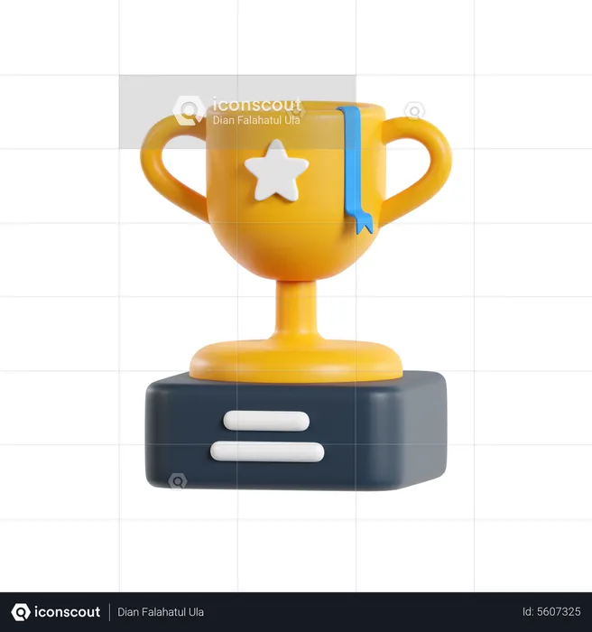 Trofeo  3D Icon