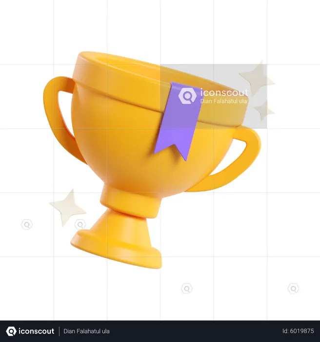 Trofeo  3D Icon