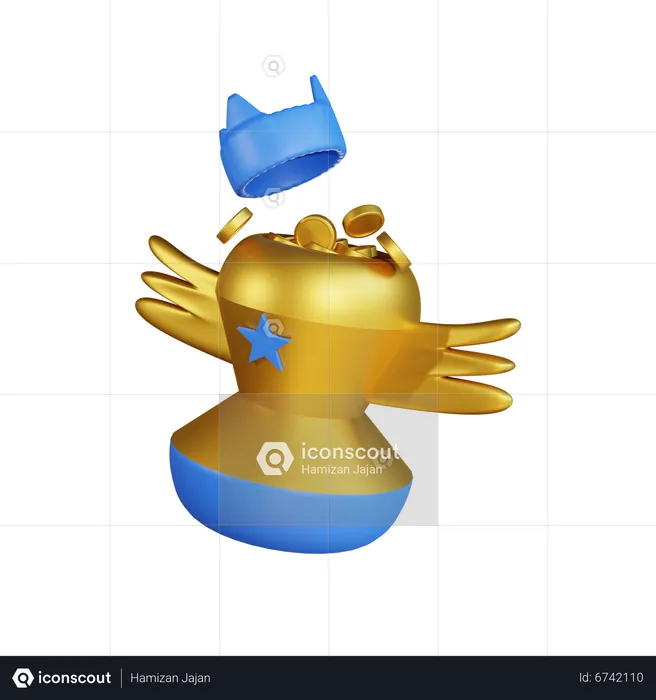 Trofeo  3D Icon