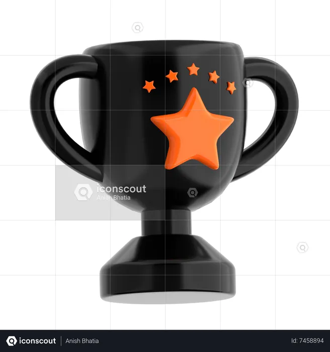 Trofeo  3D Icon