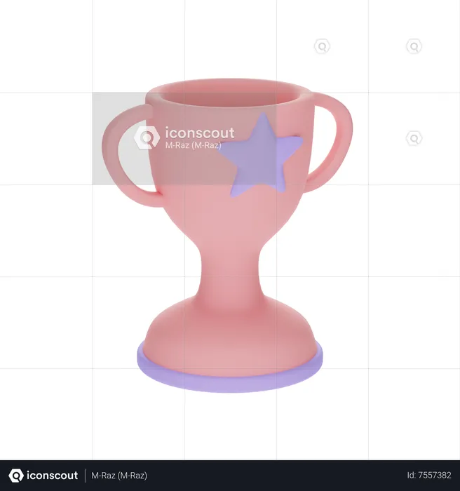 Trofeo  3D Icon