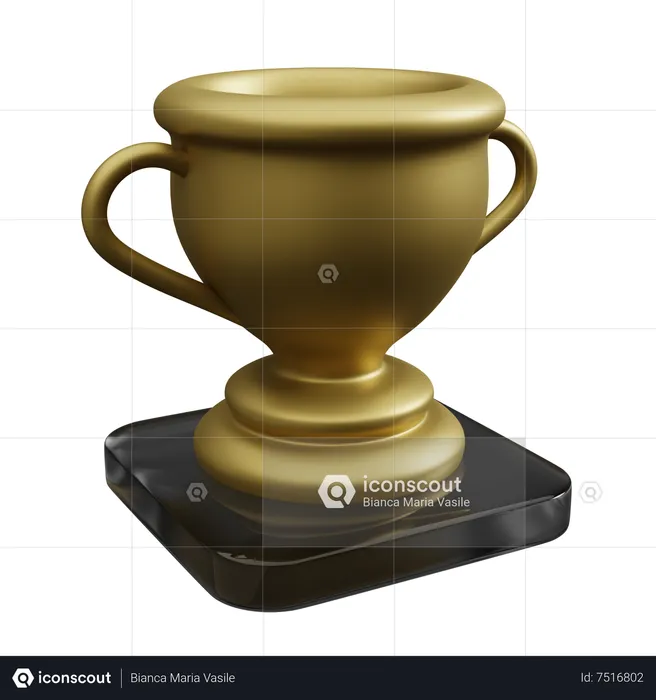 Trofeo  3D Icon