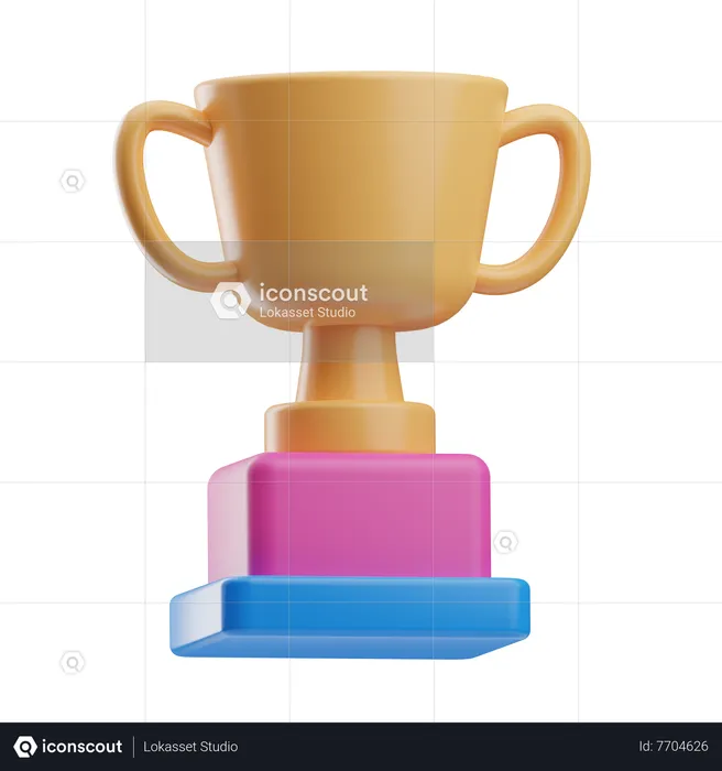 Trofeo  3D Icon