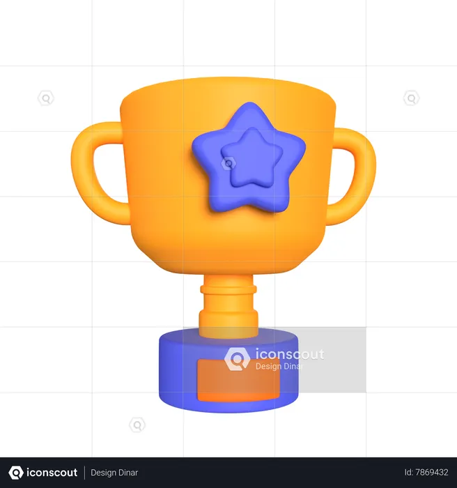 Trofeo  3D Icon