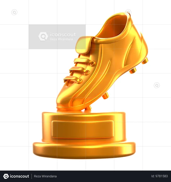 Trofeo al mejor jugador  3D Icon