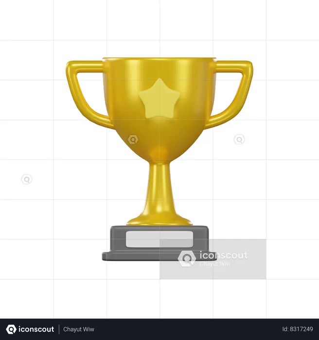 Troféu  3D Icon