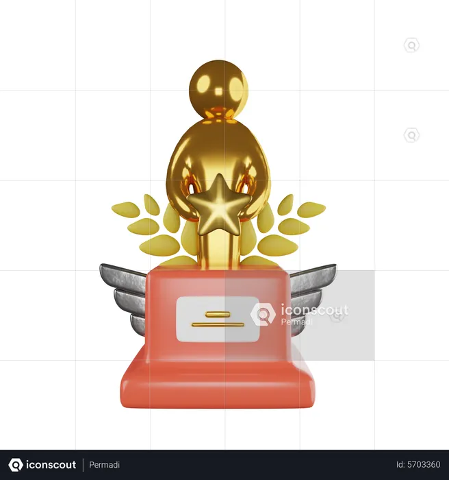 Troféu  3D Icon