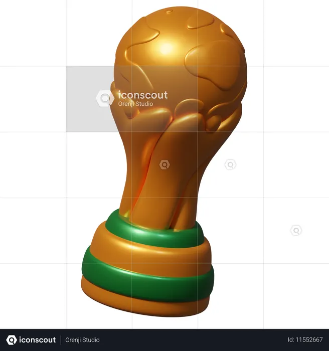 Troféu fifa  3D Icon