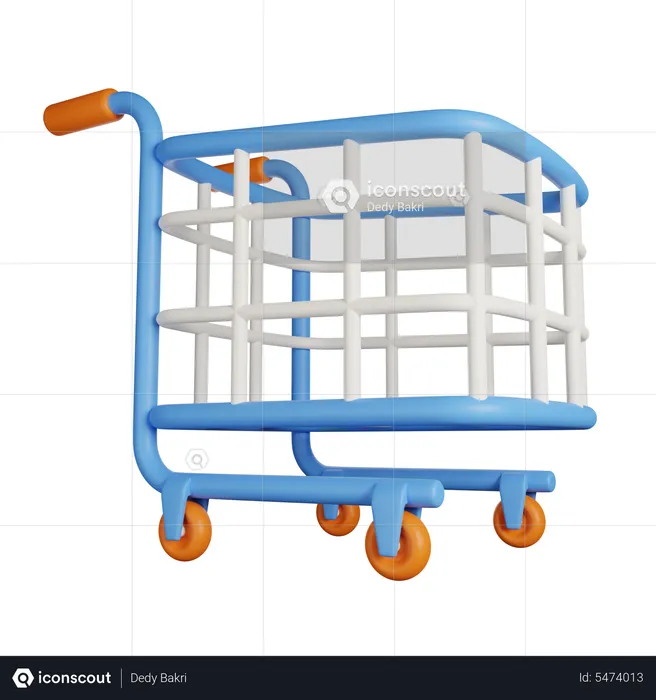 Trolley 3D Icon  3D Icon