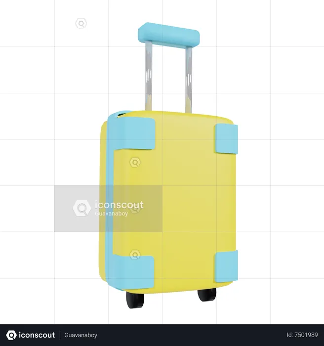 Trolleytasche  3D Icon