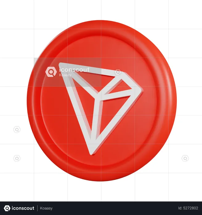 Tron Coin  3D Icon