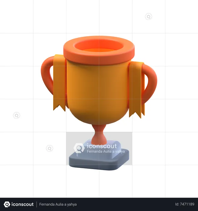 Trophäe  3D Icon