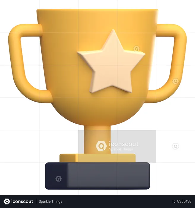 Trophée  3D Icon