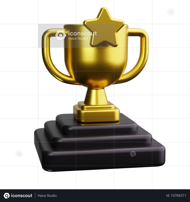 Trophée  3D Icon