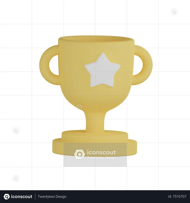 Trophée  3D Icon