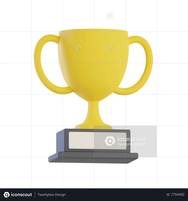 Trophée  3D Icon