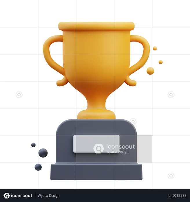 Trophée de l'éducation  3D Icon