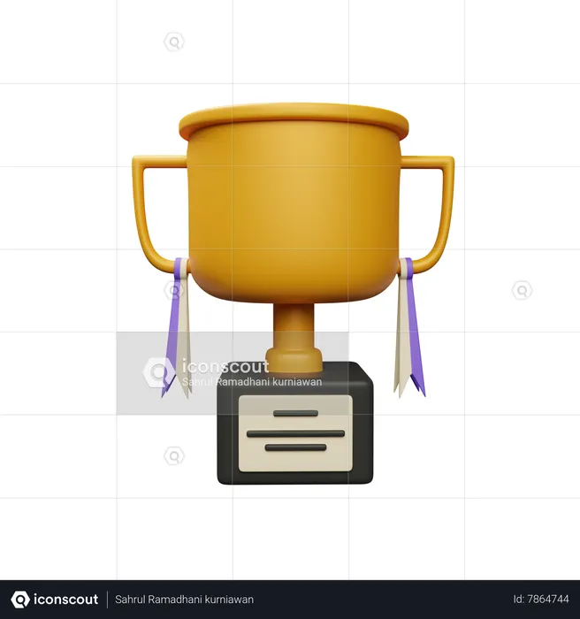 Trophy  3D Icon