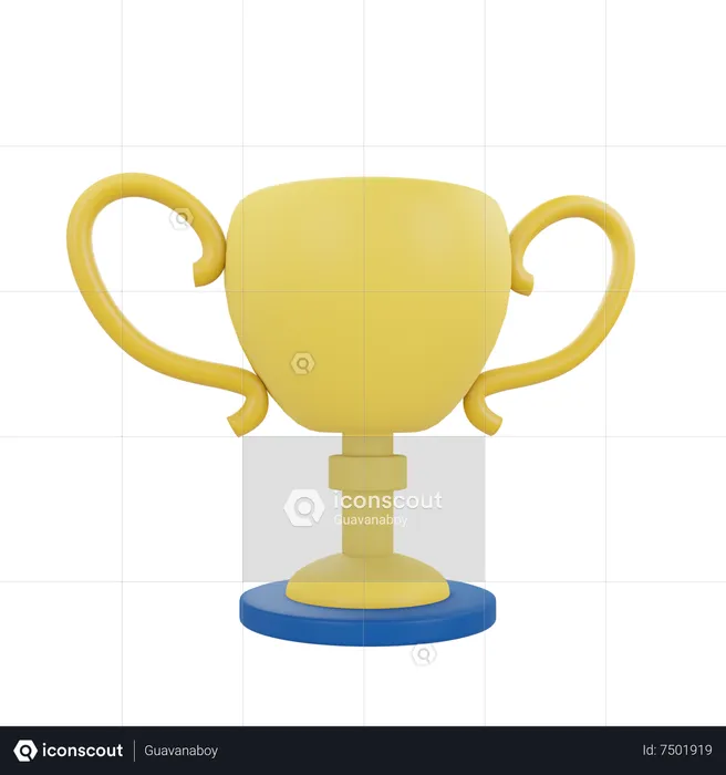 Trophy  3D Icon