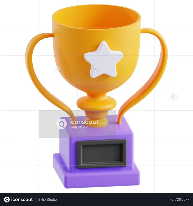 Trophy  3D Icon