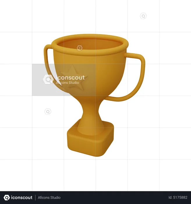 Trophy  3D Icon