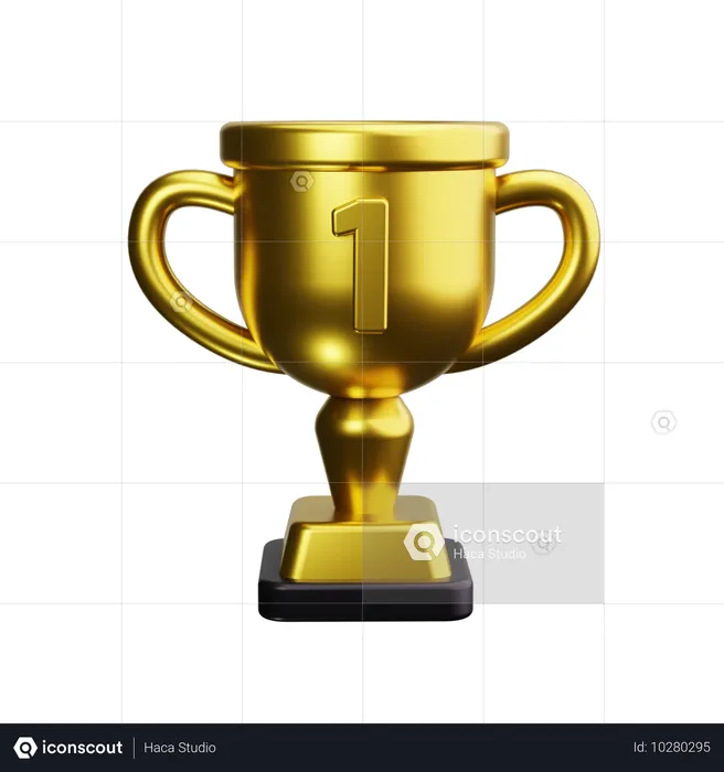 Trophy  3D Icon