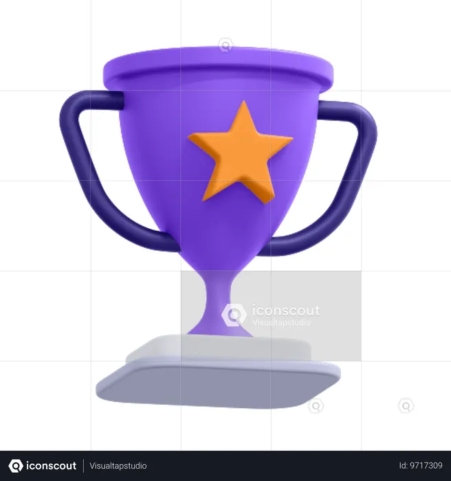 Trophy  3D Icon