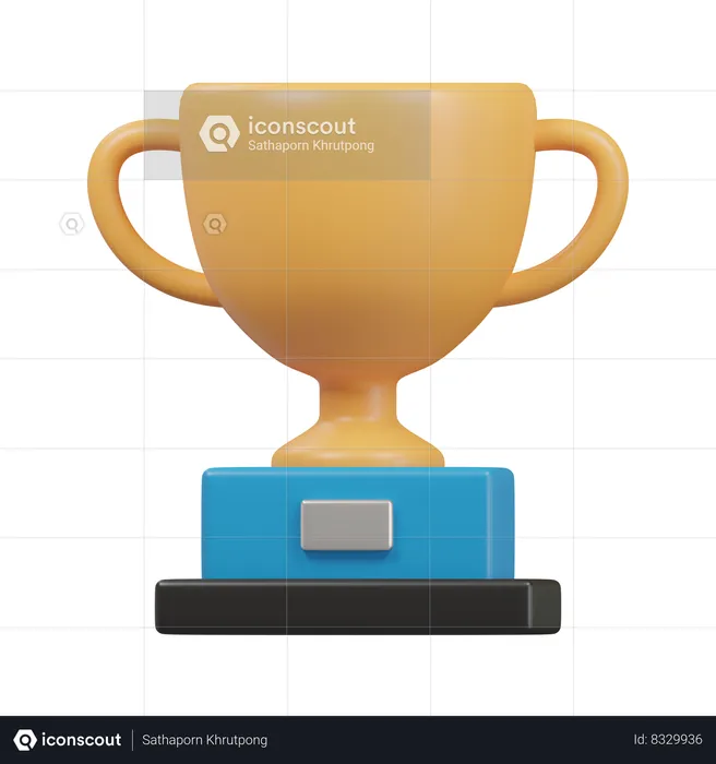 Trophy  3D Icon