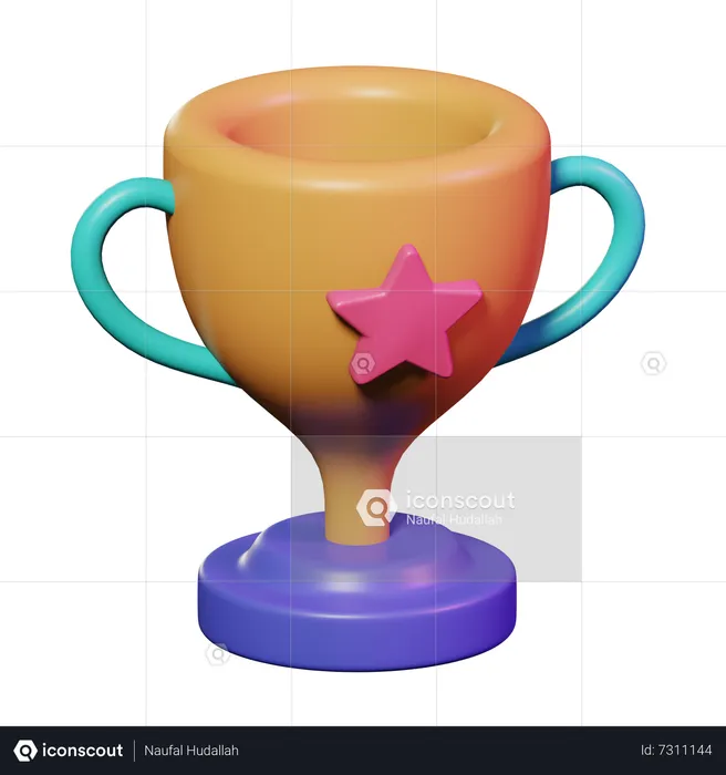 Trophy  3D Icon