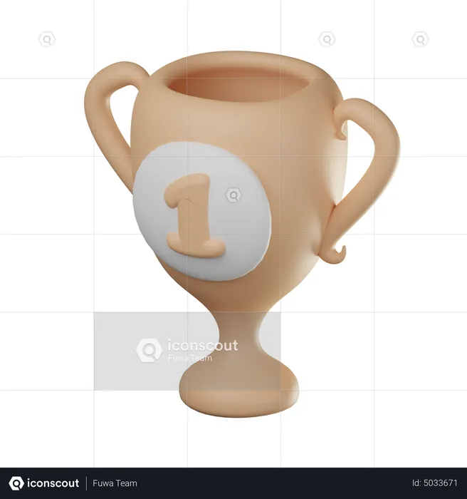 Trophy  3D Icon